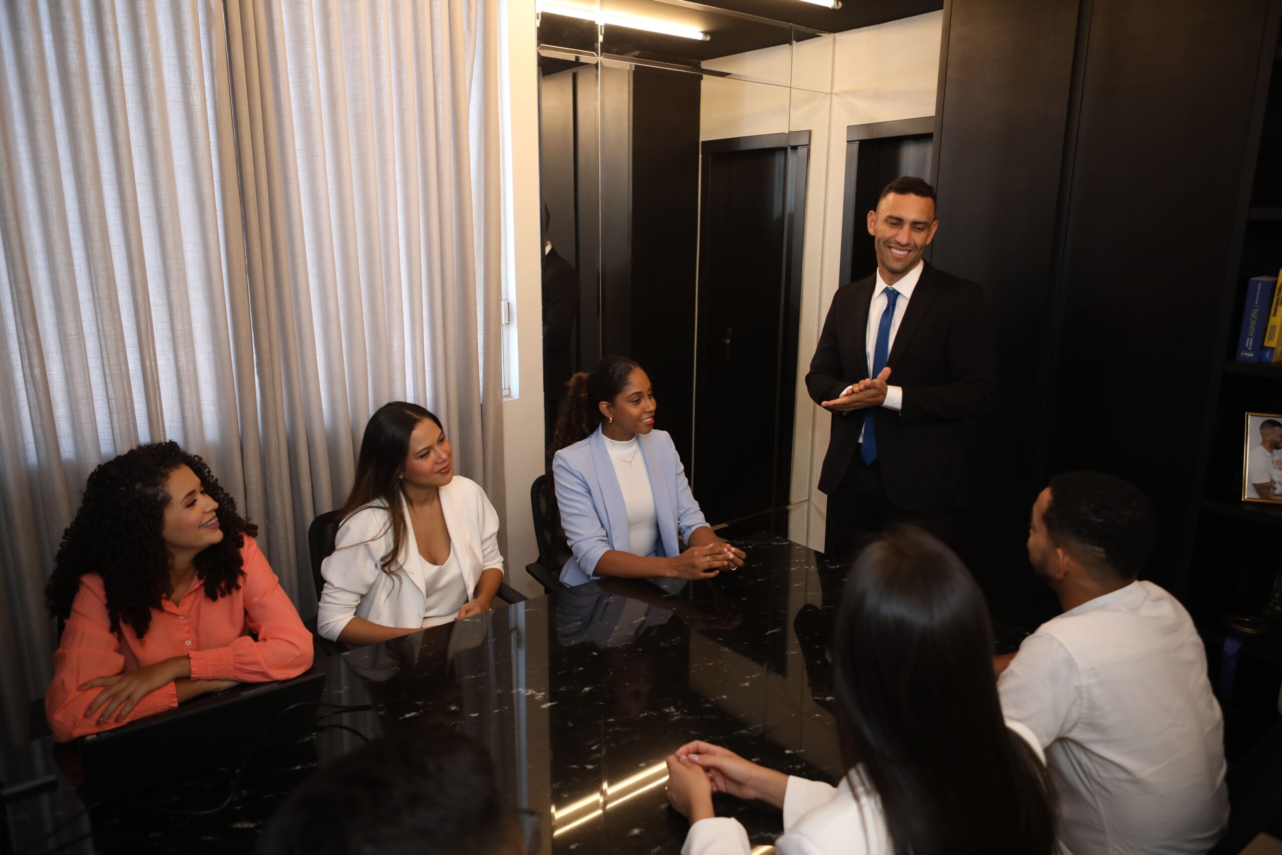 Reunião da equipe Realize Consultores
